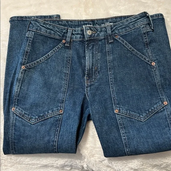 Old Navy Utility Jeans - Picture 5 of 6